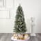 6ft. Pre-Lit British Columbia Mountain Pine Artificial Christmas Tree, Clear LED Lights